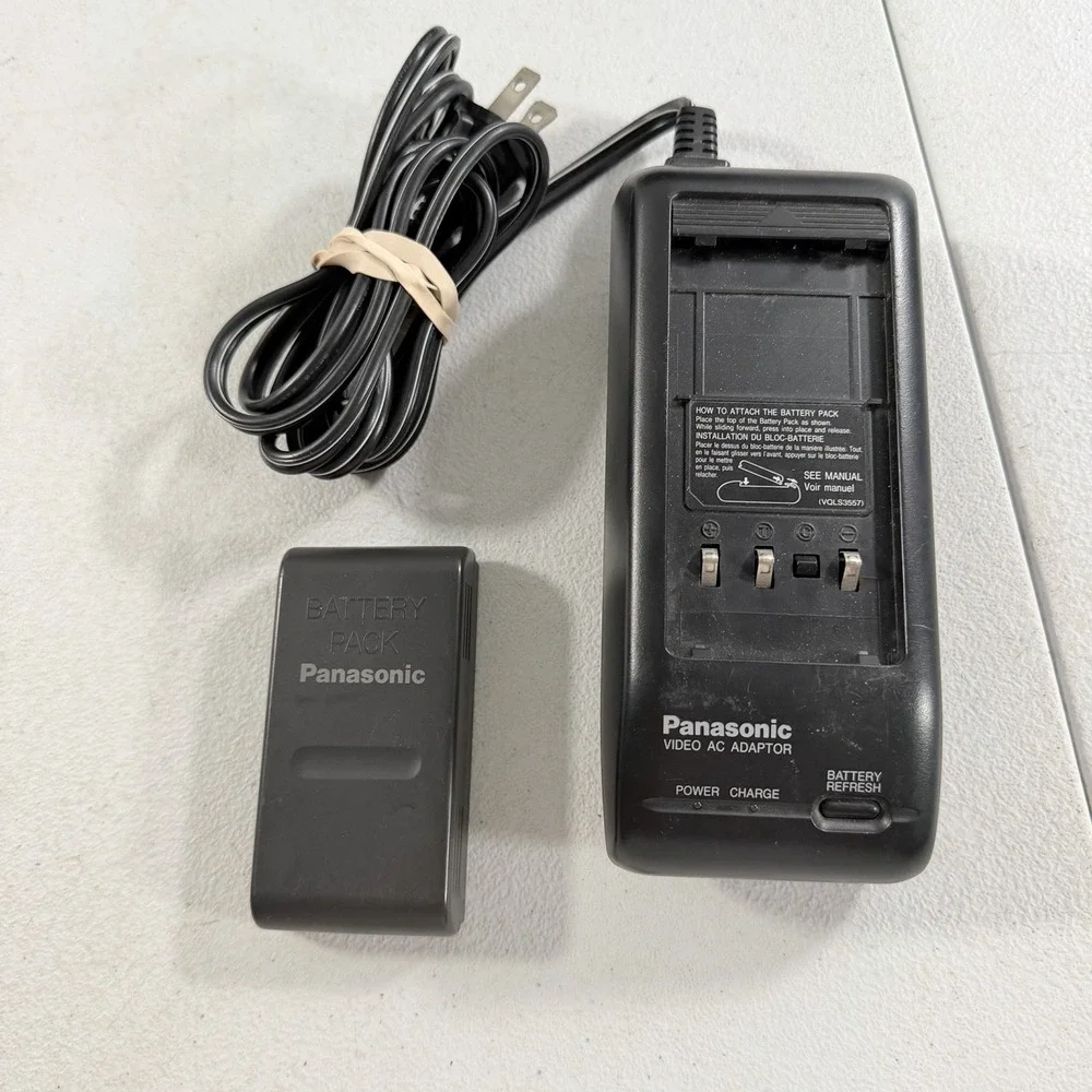 Panasonic Palmcorder IQ PV-IQ244D VHS-C Camcorder Video Camera Tested Working